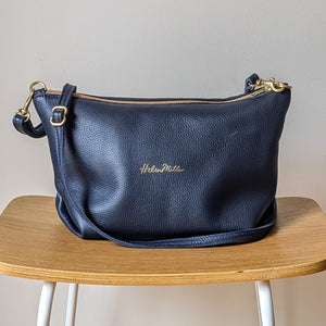 Sale - Mini Tuck - Navy - Helen Miller