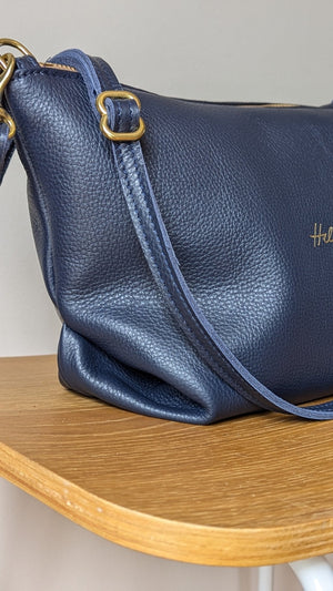 Sale - Mini Tuck - Navy - Helen Miller